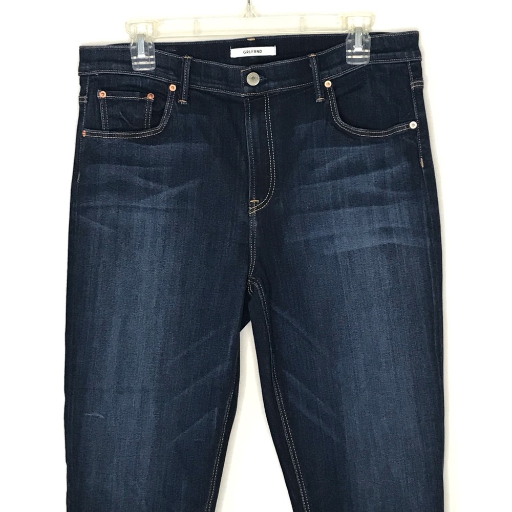 🥂SOLD GRLFRND Candice Dark Wash Skinny Jeans - Picture 4 of 8